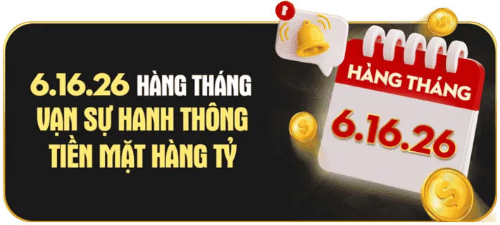 Thưởng nạp lại độc quyền VIP